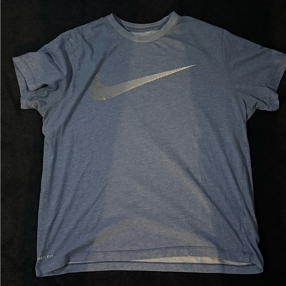 Mens Nike - Heather Blue T-Shirt (Size: L)